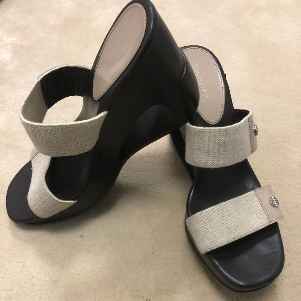 Calvin Klein Platform Wedges